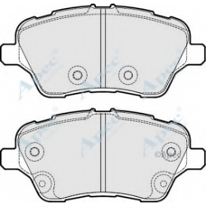 PAD1905 APEC Комплект тормозных колодок, дисковый тормоз