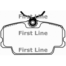 FBP1119 FIRST LINE Комплект тормозных колодок, дисковый тормоз