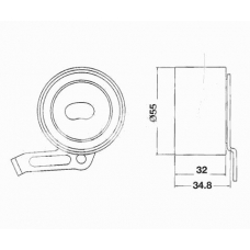 ITB-6406 IPS Parts Устройство для натяжения ремня, ремень грм