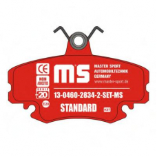 13046028342-SET-MS MASTER-SPORT Комплект тормозных колодок, дисковый тормоз