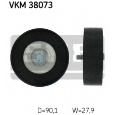 VKM 38073 SKF Паразитный / ведущий ролик, поликлиновой ремень