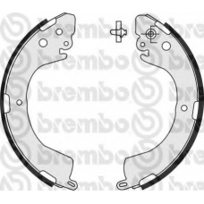 S 54 514 BREMBO Комплект тормозных колодок