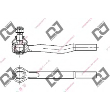 DE1347 DJ PARTS Наконечник поперечной рулевой тяги