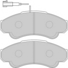 DBP231479 DURON Комплект тормозных колодок, дисковый тормоз