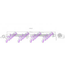 H5618 Brovex-Nelson Тормозной шланг