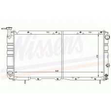 64085 NISSENS Радиатор, охлаждение двигателя