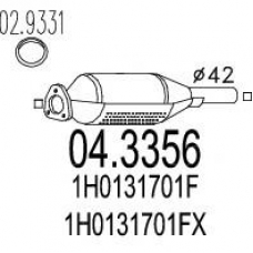 04.3356 MTS Катализатор