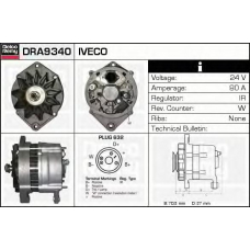 DRA9340 DELCO REMY Генератор