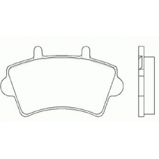 MDK0243 MINTEX Комплект тормозов, дисковый тормозной механизм