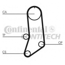 CT594 CONTITECH Ремень ГРМ