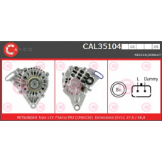 CAL35104GS CASCO Генератор