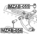 MZAB-055 FEBEST Подвеска, рычаг независимой подвески колеса