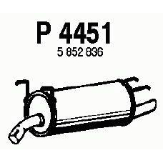 P4451 FENNO Глушитель выхлопных газов конечный
