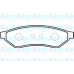 BP-1007 KAVO PARTS Комплект тормозных колодок, дисковый тормоз