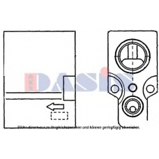 840104N AKS DASIS Расширительный клапан, кондиционер
