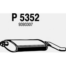 P5352 FENNO Глушитель выхлопных газов конечный