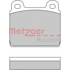 1170222 METZGER Комплект тормозных колодок, дисковый тормоз