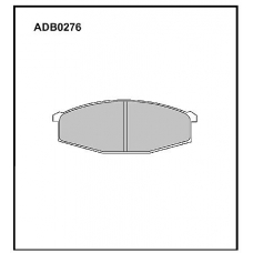 ADB0276 Allied Nippon Тормозные колодки