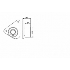 TKR 9920 TIMKEN Паразитный / ведущий ролик, зубчатый ремень