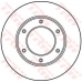 DF3027 TRW Тормозной диск