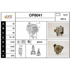 OP8041 SNRA Генератор