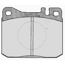 148.1 RAICAM Комплект тормозных колодок, дисковый тормоз
