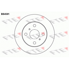 BS4591 FTE Тормозной диск