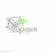32-2344 KAGER Вентилятор, охлаждение двигателя