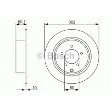 0 986 479 746 BOSCH Тормозной диск