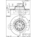 08.4070.20 BREMBO Тормозной диск