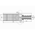 KP063 HUTCHINSON Пылезащитный комплект, амортизатор
