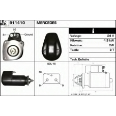 911410 EDR Стартер