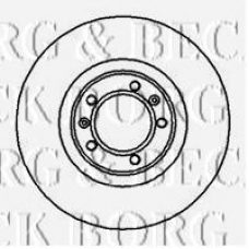 BBD4878 BORG & BECK Тормозной диск