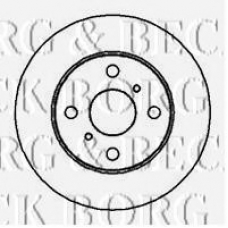 BBD4173 BORG & BECK Тормозной диск