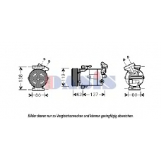851883N AKS DASIS Компрессор, кондиционер