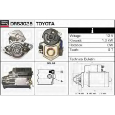 DRS3025 DELCO REMY Стартер