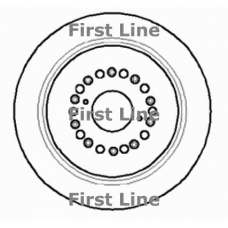 FBD1053 FIRST LINE Тормозной диск
