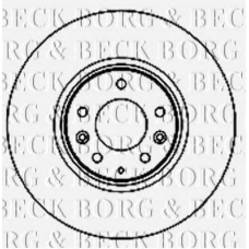 BBD5147 BORG & BECK Тормозной диск