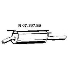 07.397.89 EBERSPACHER Глушитель выхлопных газов конечный