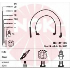 5900 NGK Комплект проводов зажигания
