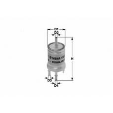 MBNA1558 CLEAN FILTERS Топливный фильтр