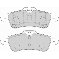 FD7103N NECTO Комплект тормозных колодок, дисковый тормоз