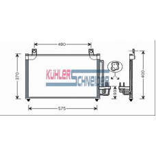 5220251 KUHLER SCHNEIDER Конденсатор, кондиционер