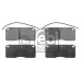 16572 FEBI Комплект тормозных колодок, дисковый тормоз