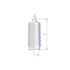 K5397 DA SILVA Пыльник, рулевое управление