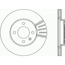 BDR1579.20 OPEN PARTS Тормозной диск