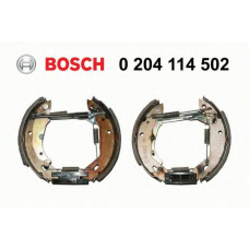 0 204 114 502 BOSCH Комплект тормозных колодок