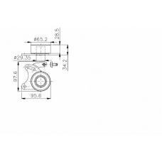 TKR 9879 TIMKEN Натяжной ролик, ремень грм