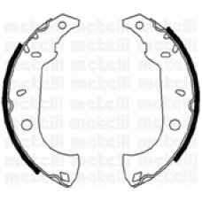 53-0067J METELLI Комплект тормозных колодок