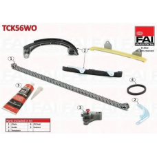 TCK56WO FAI AutoParts Комплект цели привода распредвала